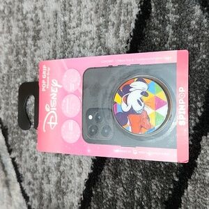 DISNEY SPINPOP PHONE GRIP MINNIE MOUSE TRIANGLES KICKSTAND